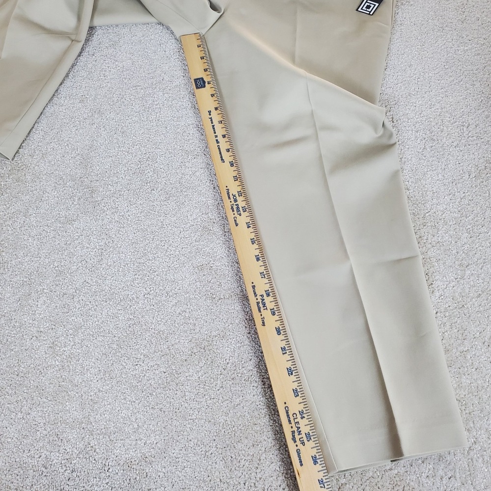 Liz Claiborne Emma Ankle Pants Size 16 SLIM Straight Leg Tan NWTGS - Picture 6 of 15